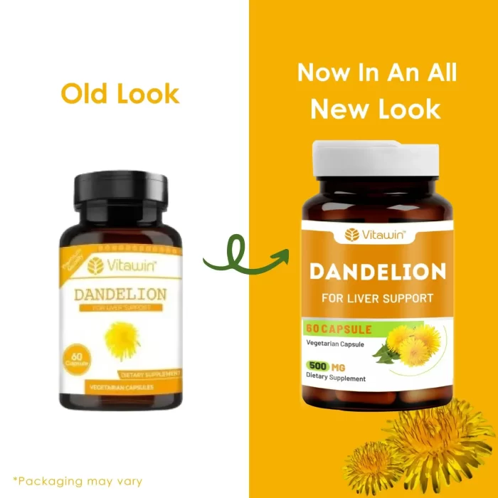 dandelion capsules online by vitawin