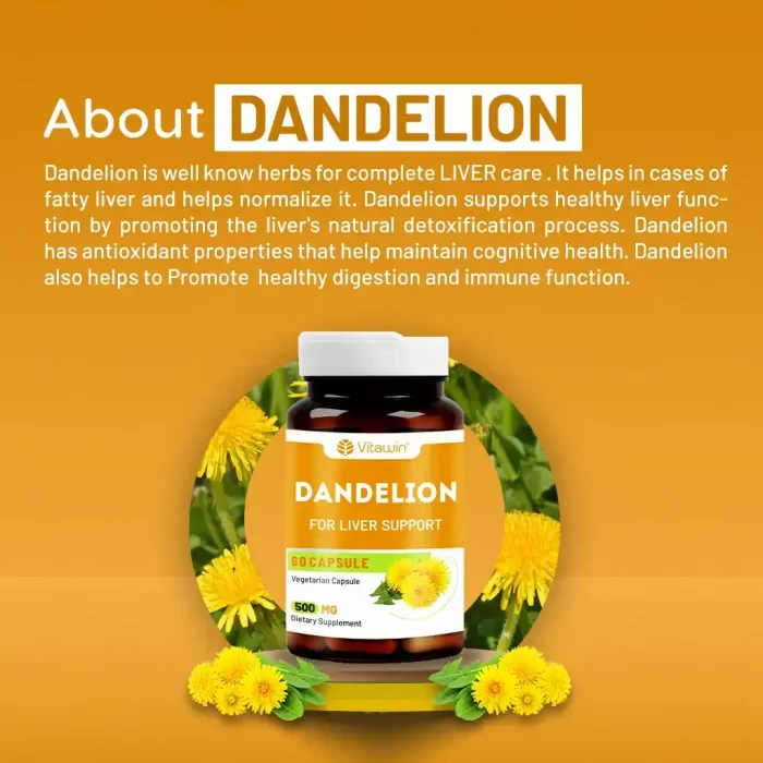 vitawin dandelion capsules details