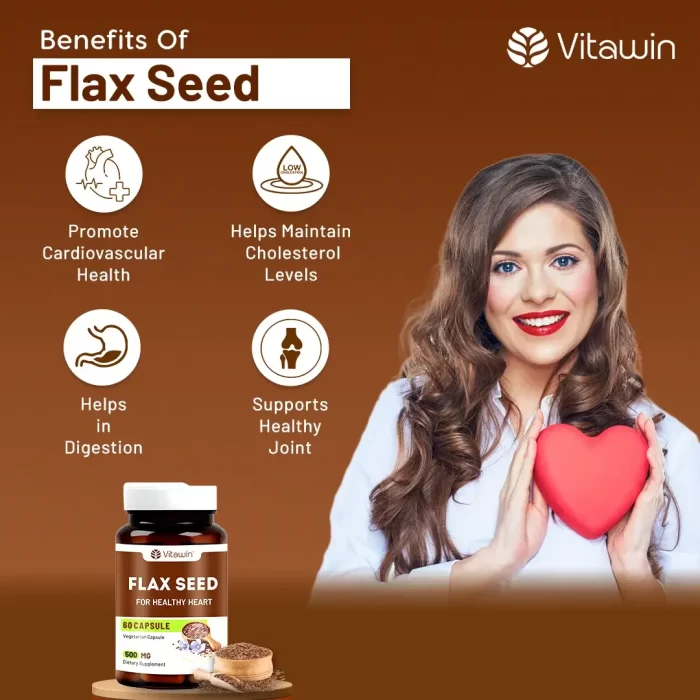 vitawin flax seed capsules benefits