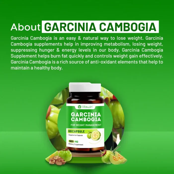 vitawin garcinia cambogia capsules details
