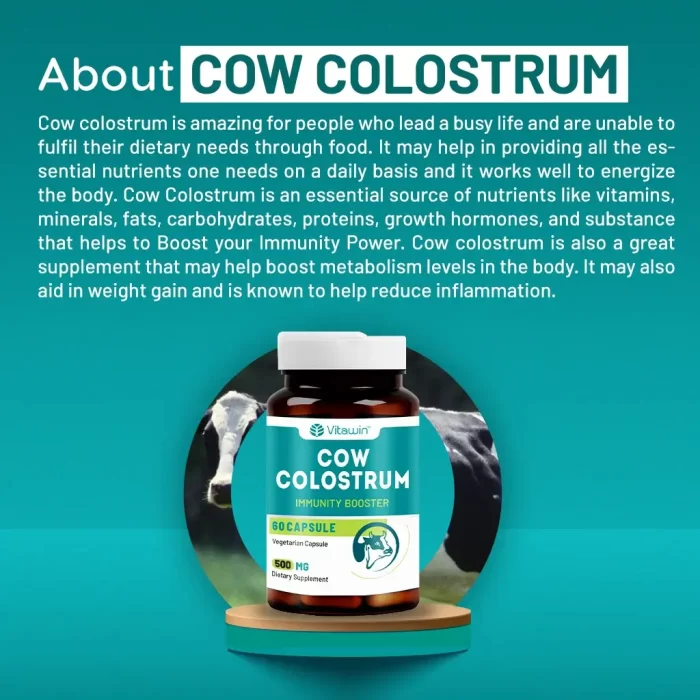 vitawin cow colostrum capsules details