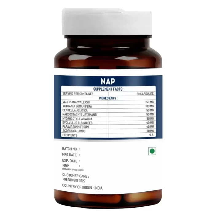 vitawin nap capsules nutritional value