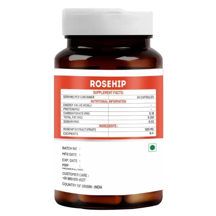 vitawin rosehip capsules nutritional value