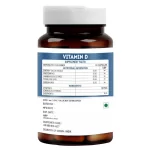 vitawin vitamin d capsules nutritional value