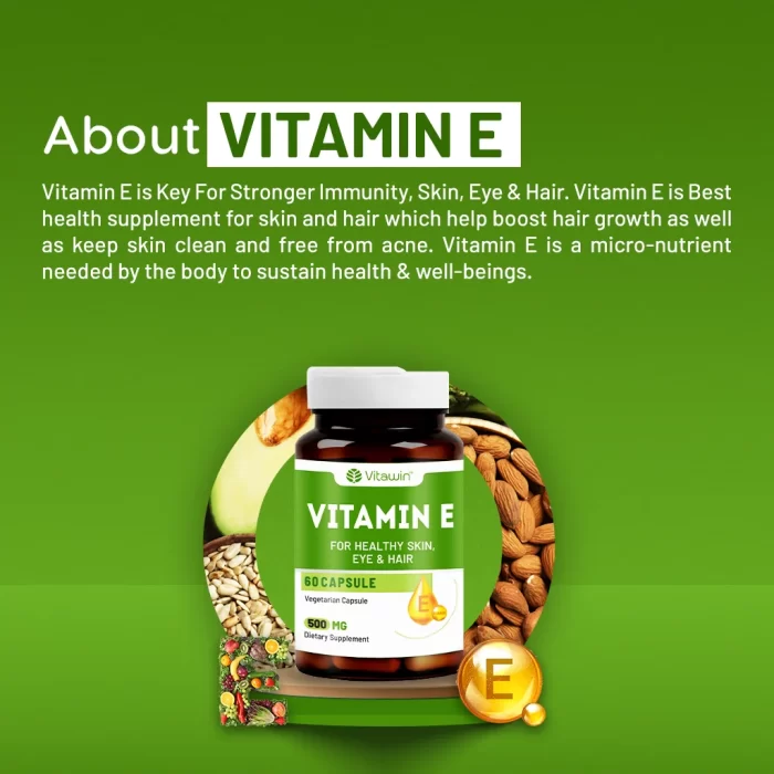 vitawin vitamin e capsules details