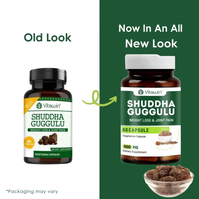 Shuddha Guggulu capsules online new pack vitawin
