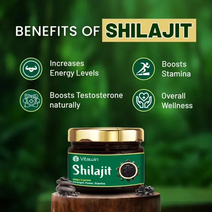 benefits of vitawin shilajit resin