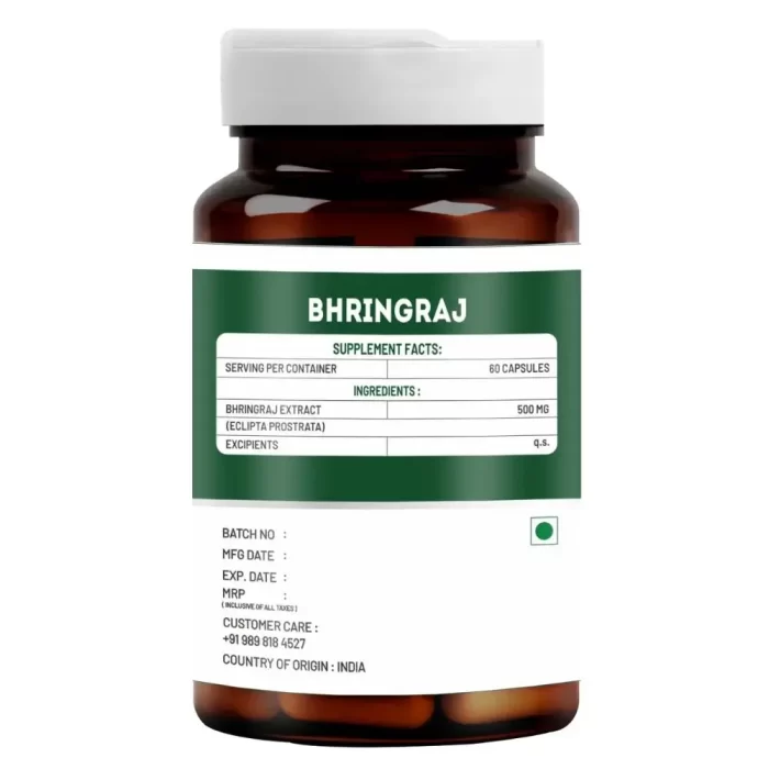 vitawin bhringraj capsules nutritional value