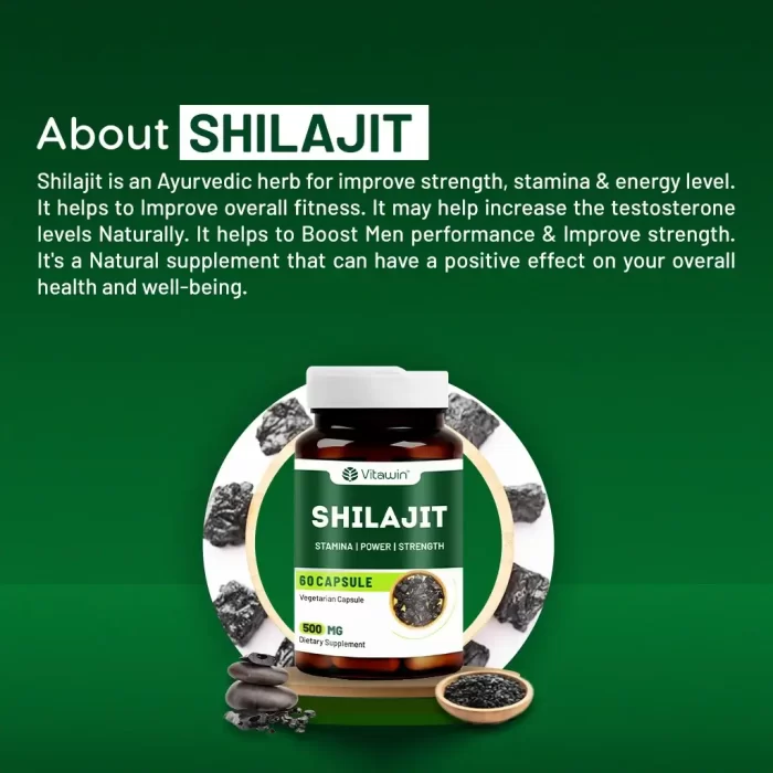 vitawin shilajit capsules details