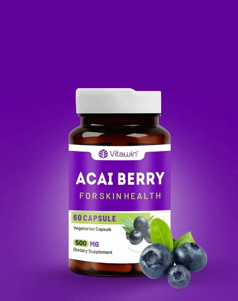 organic acai berry extract capsules online by vitawin