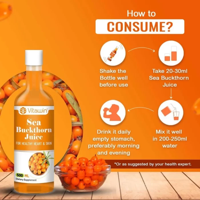 How to Consume Sea Buckthorn Juice